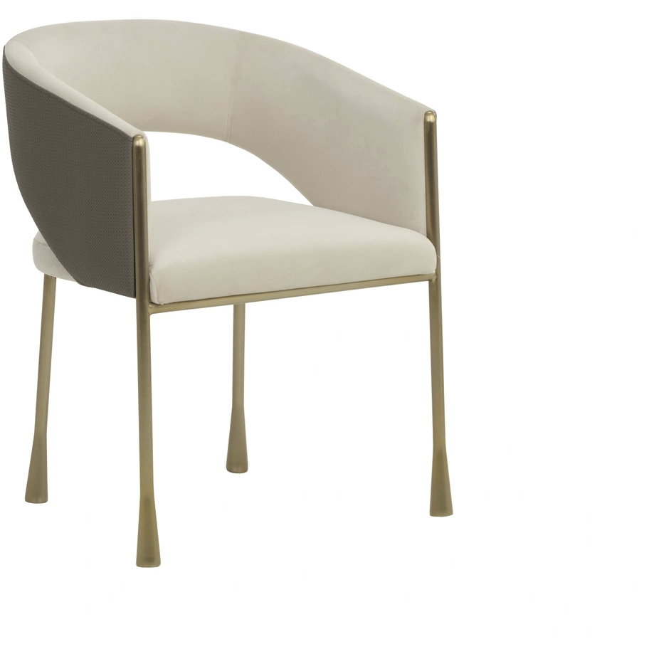 Jahara Meg Taupe / Porcini Taupe Dining Armchair